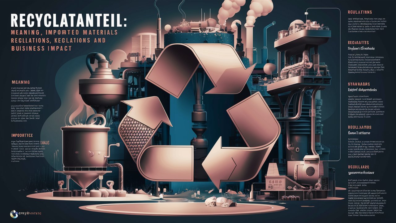 Recyclatanteil: Meaning, Importance, Regulations, and Business Impact