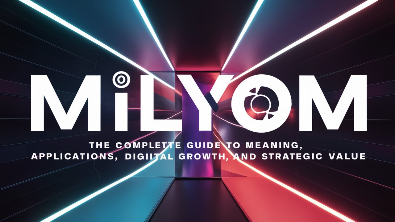Milyom: The Complete Guide to Meaning, Applications, Digital Growth, and Strategic Value