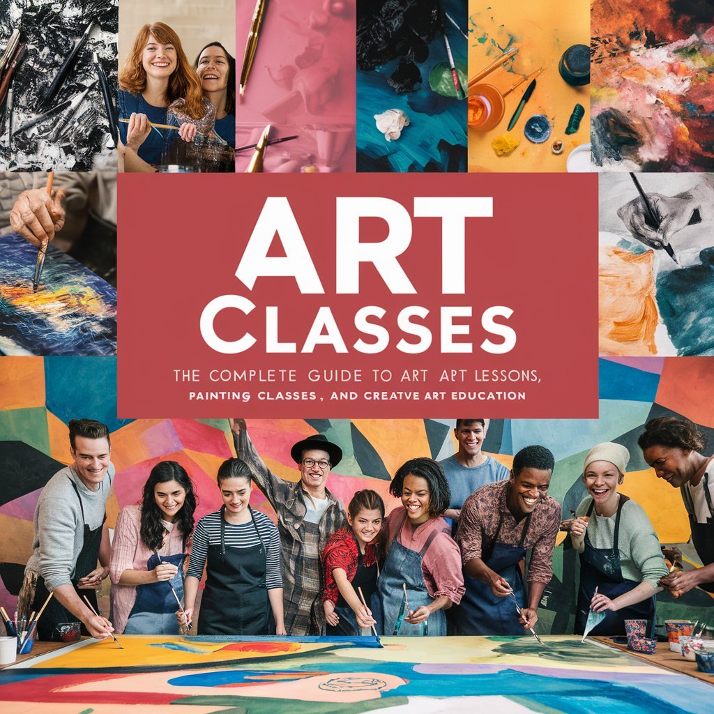 Art Classes: The Complete Guide to Art Lessons, Painting Classes, and Creative Art Education